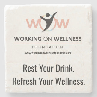 Werken aan Wellness Foundation Beschermende Onderz Stenen Onderzetter