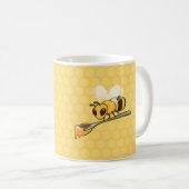 Werken bij met een lepel koffiemok (Voorkant rechts)