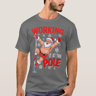 Werken Bij Paal Santa Dansgrap Smerig T-shirt