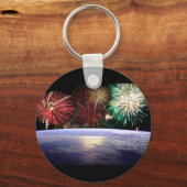 Werken en vuurwerk sleutelhanger (Voorkant)