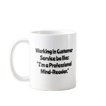 Werken in de klantenservice zijn als...