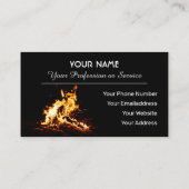 Werken in een branche of verzekering? visitekaartje (Achterkant)