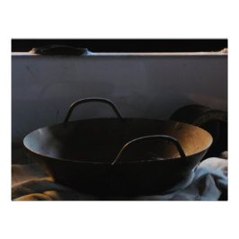 Werken in het poster van de wagenhuiswagen perfect poster