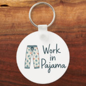Werken in Panama - Grappige Giftful Work Vibes Sleutelhanger (Achterkant)