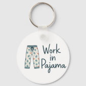 Werken in Panama - Grappige Giftful Work Vibes Sleutelhanger (Achterkant)
