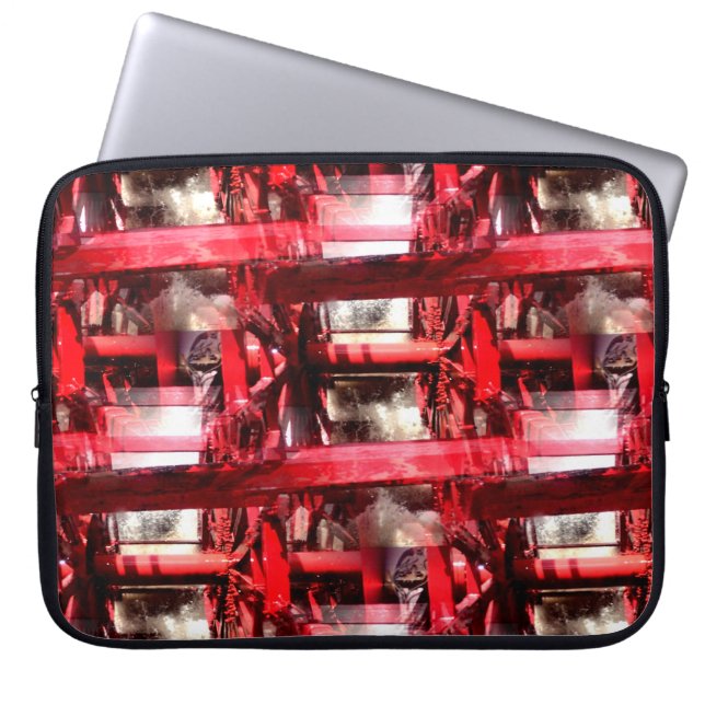 Werken... Laptop Sleeve (Voorkant)