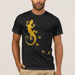 Werken met Gecko gold T-shirt