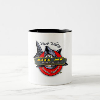 WERKEN-SHARK-LOGO TWEEKLEURIGE KOFFIEMOK