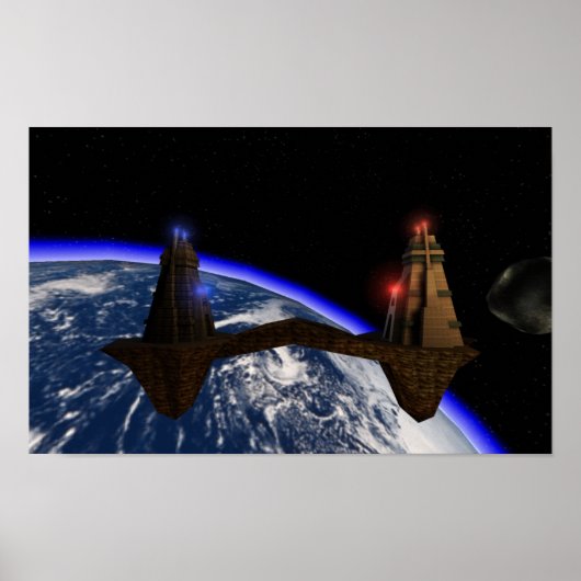 Werken tegemoet zien poster (Voorkant)