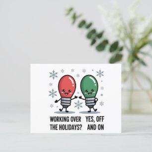 Werken Tijdens De Feestdagen Kerst Grappige Grap