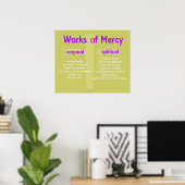 Werken van Mercy Poster aanpasbare grafische kunst (Thuiskantoor)