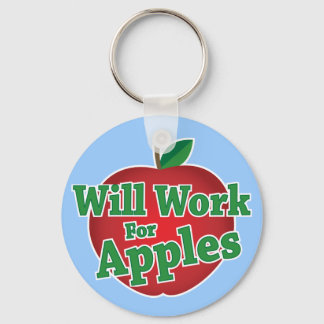 Werken voor Appels Sleutelhanger