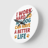 Werken voor mijn hond ronde klok (Hoek)