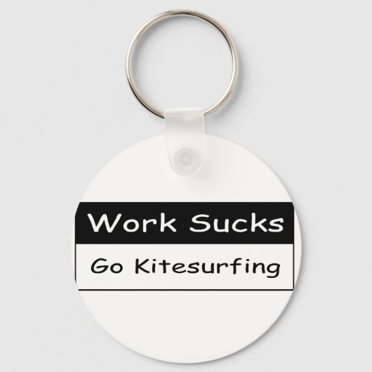 Werken zuigen sleutelhanger (Voorkant)