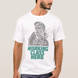 werkende elektricien #1 t-shirt