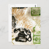 Werkende Herfst Briefkaart (Voorkant / Achterkant)