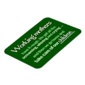 "Werkende Moeders" Magneet (Linkerzijde)