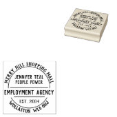 Werkgelegenheidsagentschap Rubberstempel Rubberstempel (Gestempeld)