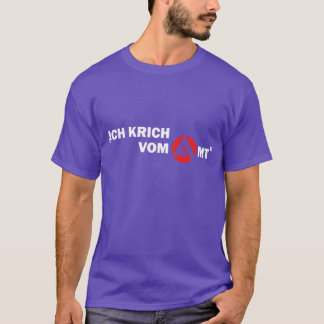 Werkgelegenheidsbureau Ich Krich van de office vri T-shirt