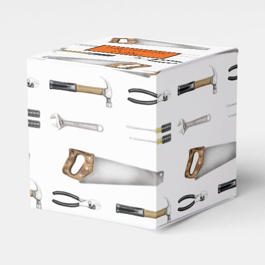 Werkgereedschap voor managers bedankdoosjes (Voorkant Zijde)