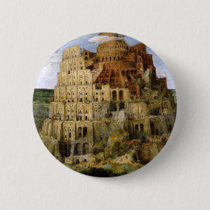 Werkgroep BABEL Ronde Button 5,7 Cm