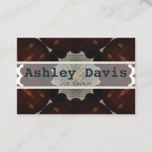 Werkloze visitekaartjes