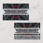 Werkloze visitekaartjes (Voorkant / Achterkant)