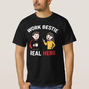Werkmaatje Echte Held  Grappige Kantoorgenegenoten T-shirt