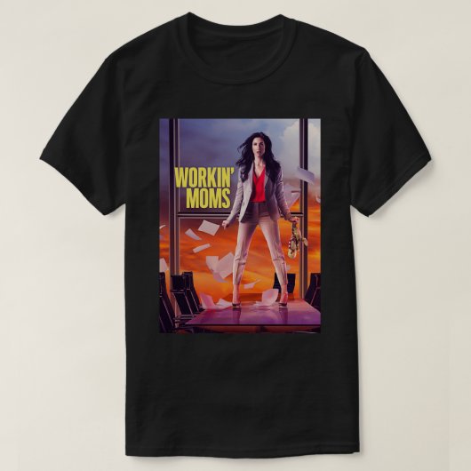werkmoeders t-shirt (Design voorkant)