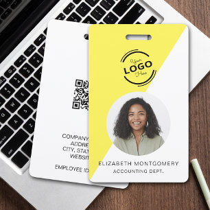 Werknemer Foto ID Bedrijf Badge