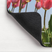 Werknemer Gift Mousepad Pink Tulips - HAMbyWG Muismat (Hoek)