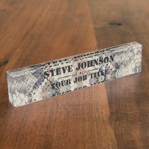 werknemer, kantoor, collega, titel, functie, naambordje