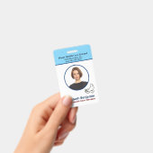 Werknemer Naam Fotobalk Code Aangepaste ID-kaart L Badge (Handheld)