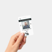 Werknemer Naam van de Logo van de Fotosterbalk Badge (Handheld)