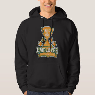 Werknemer van de maand die vanaf 2 maart thuis wer hoodie