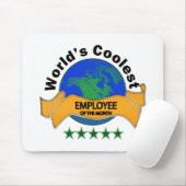 Werknemer van de maand muismat (Met muis)