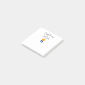 Werknemer van de Maand op 3x3 Post het Nota's Post-it® Notes (Schuin)