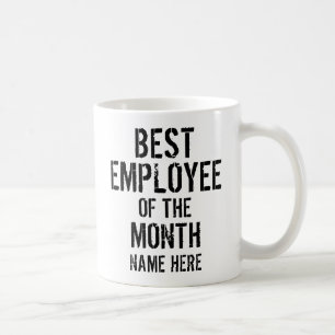 WERKNEMER VAN DE MAAND PERSONALISEER KOFFIEMOK