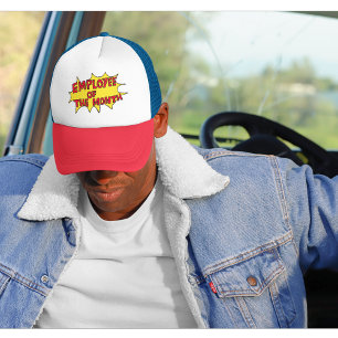 Werknemer van de maand trucker pet