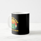 Werknemer vuilcontainer brand reactie team lelijk koffiemok (Voorkant links)