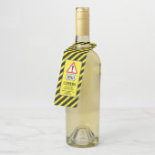 Werknemers dank u gepersonaliseerde drink labels (Schuin)