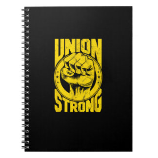 werknemers op de dag van de arbeidsloon notitieboek