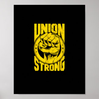 werknemers op de dag van de arbeidsloon poster