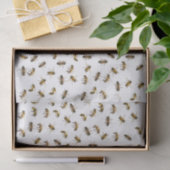Werknemersbijen en piranaire omslag en ontbinding  tissuepapier (Geschenk)