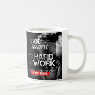 Werkoutmotivatie - werk hard koffiemok