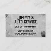  werkplaats visitekaartje (Voorkant)