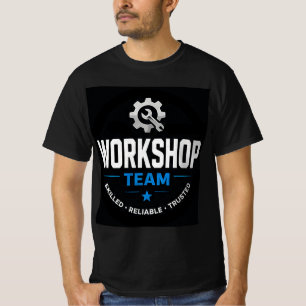 ⚙️ Werkplaatsteam Modern Garage⚙️ T-shirt