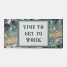 Werkplek Edelsteen Groen Geel Gem Foto Kantoor