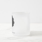 Werkstation B.A.E. Frosted Mok (roze & groene edit (Center)