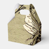 Werkster Bijen Insect Illustratie Antiek Bedankdoosjes (Achterkant)